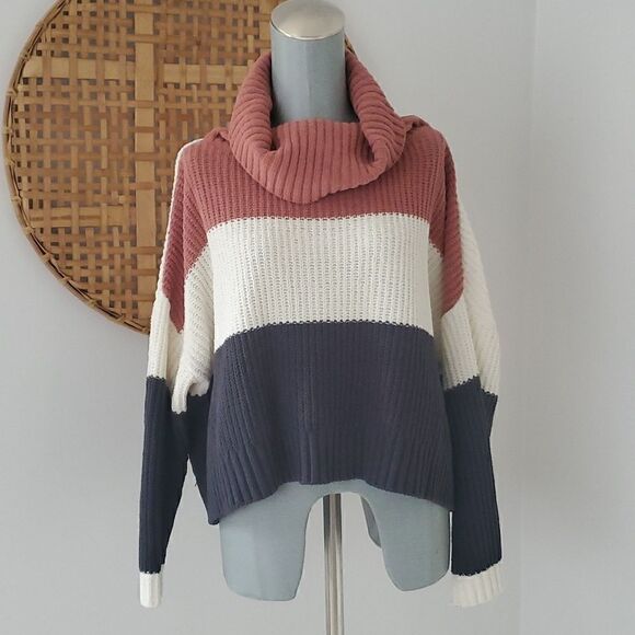 Warm & Cozy | Cowl Neck Sweater - Picture 1 of 6